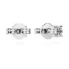 Boucles d’oreilles Eternity avec diamants synthétiques, 0,52 ct au total, forme ronde, argent sterling Boucles d’oreilles Eternity avec diamants synthétiques, 0,52 ct au total, forme ronde, argent sterling