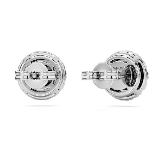 Boucles d’oreilles « Eternity Halo » avec diamants synthétiques, 2 carats au total, forme ronde, or blanc 14 carats Boucles d’oreilles « Eternity Halo » avec diamants synthétiques, 2 carats au total, forme ronde, or blanc 14 carats