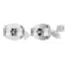 Boucles d’oreilles Galaxy avec diamants synthétiques 0,5 ct au total, formes variées, argent sterling Boucles d’oreilles Galaxy avec diamants synthétiques 0,5 ct au total, formes variées, argent sterling