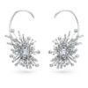 Boucles d’oreilles Galaxy avec diamants synthétiques, 14,67 carats au total, formes variées, or blanc 18 carats Boucles d’oreilles Galaxy avec diamants synthétiques, 14,67 carats au total, formes variées, or blanc 18 carats