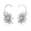 Boucles d’oreilles Galaxy avec diamants synthétiques, 14,67 carats au total, formes variées, or blanc 18 carats Boucles d’oreilles Galaxy avec diamants synthétiques, 14,67 carats au total, formes variées, or blanc 18 carats