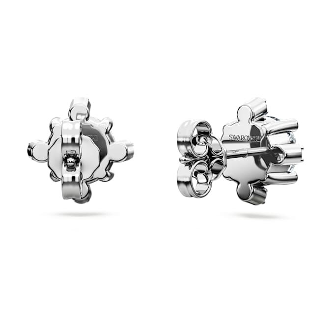 Boucles d’oreilles Galaxy avec diamants synthétiques de 2,1 carats au total, forme ronde, or blanc 14 carats Boucles d’oreilles Galaxy avec diamants synthétiques de 2,1 carats au total, forme ronde, or blanc 14 carats