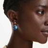 Boucles d’oreilles Gema « Blue », plaquées or Boucles d’oreilles Gema « Blue », plaquées or