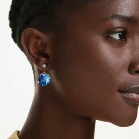 Boucles d’oreilles Gema « Blue », plaquées or Boucles d’oreilles Gema « Blue », plaquées or