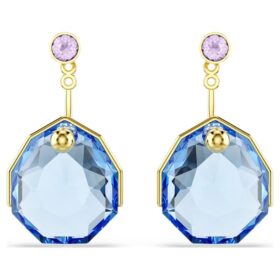 Boucles d’oreilles Gema « Blue », plaquées or Boucles d’oreilles Gema « Blue », plaquées or