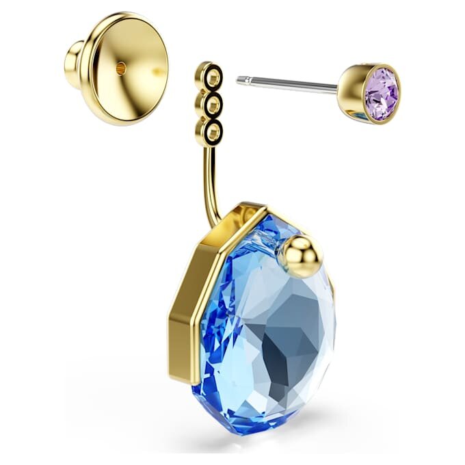 Boucles d’oreilles Gema « Blue », plaquées or Boucles d’oreilles Gema « Blue », plaquées or