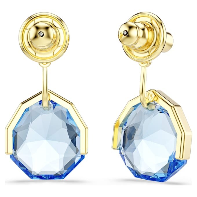 Boucles d’oreilles Gema « Blue », plaquées or Boucles d’oreilles Gema « Blue », plaquées or