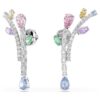 Boucles d’oreilles pendantes Ariana Grande X Swarovski, tailles variées, multicolores, plaquées rhodium Boucles d’oreilles pendantes Ariana Grande X Swarovski, tailles variées, multicolores, plaquées rhodium