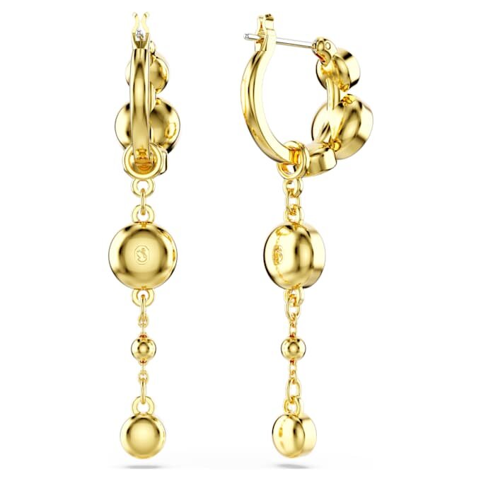 Boucles d’oreilles pendantes Imber, taille ronde, blanches, finition en métaux mélangés Boucles d’oreilles pendantes Imber, taille ronde, blanches, finition en métaux mélangés