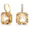 Boucles d’oreilles pendantes Millenia, tailles variées, couleur caramel, plaquées or Boucles d’oreilles pendantes Millenia, tailles variées, couleur caramel, plaquées or