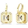 Boucles d’oreilles pendantes Millenia, tailles variées, couleur caramel, plaquées or Boucles d’oreilles pendantes Millenia, tailles variées, couleur caramel, plaquées or