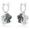 Boucles d’oreilles pendantes « Swan » : cygne, noir, finition métaux mélangés Boucles d’oreilles pendantes « Swan » : cygne, noir, finition métaux mélangés