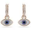 Boucles d’oreilles pendantes Symbolica « Eye », multicolores, plaquées or rose Boucles d’oreilles pendantes Symbolica « Eye », multicolores, plaquées or rose