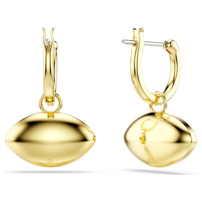Boucles d’oreilles pendantes Symbolica « Œil maléfique », bleues, plaquées or Boucles d’oreilles pendantes Symbolica « Œil maléfique », bleues, plaquées or