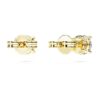 Boucles d’oreilles solitaires « Eternity » avec diamants synthétiques, 1 ct au total, forme ronde, or jaune 14 carats Boucles d’oreilles solitaires « Eternity » avec diamants synthétiques, 1 ct au total, forme ronde, or jaune 14 carats