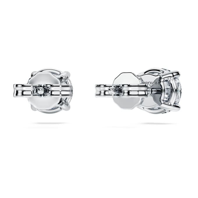 Boucles d’oreilles solitaires Eternity, diamants synthétiques, 2 carats au total, forme ronde, or blanc 14 carats Boucles d’oreilles solitaires Eternity, diamants synthétiques, 2 carats au total, forme ronde, or blanc 14 carats