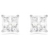 Boucles d’oreilles Stilla Attract, taille carrée, blanches, plaquées rhodium Boucles d’oreilles Stilla Attract, taille carrée, blanches, plaquées rhodium