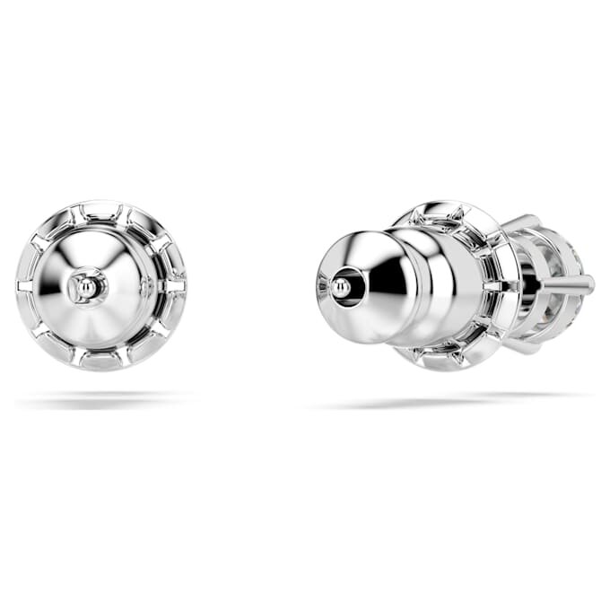 Boucles d’oreilles Stilla Attract, taille ronde, blanches, plaquées rhodium Boucles d’oreilles Stilla Attract, taille ronde, blanches, plaquées rhodium