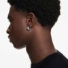 Boucles d’oreilles Sublima blanches, plaquées rhodium Boucles d’oreilles Sublima blanches, plaquées rhodium