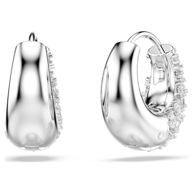 Boucles d’oreilles Sublima blanches, plaquées rhodium Boucles d’oreilles Sublima blanches, plaquées rhodium