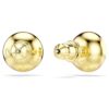 Boucles d’oreilles Una Angelic, taille ronde, caramel, plaqué or Boucles d’oreilles Una Angelic, taille ronde, caramel, plaqué or