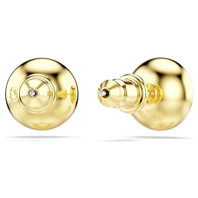 Boucles d’oreilles Una Angelic, taille ronde, caramel, plaqué or Boucles d’oreilles Una Angelic, taille ronde, caramel, plaqué or