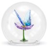 Boule de verre Idyllia « Papillon et fleur » Boule de verre Idyllia « Papillon et fleur »