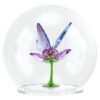 Boule de verre Idyllia « Papillon et fleur » Boule de verre Idyllia « Papillon et fleur »