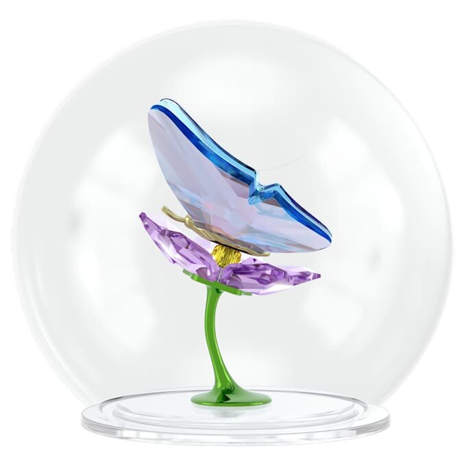 Boule de verre Idyllia « Papillon et fleur » Boule de verre Idyllia « Papillon et fleur »