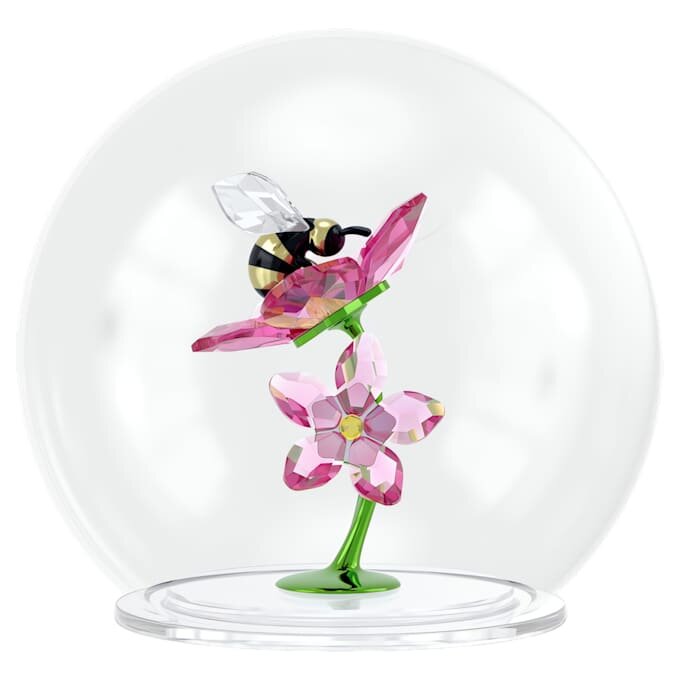 Boule en verre Idyllia « Abeille et fleurs » Boule en verre Idyllia « Abeille et fleurs »