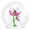 Boule en verre Idyllia « Abeille et fleurs » Boule en verre Idyllia « Abeille et fleurs »