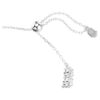 Bracelet Ariana Grande X Swarovski, coupes variées, multicolore, plaqué rhodium