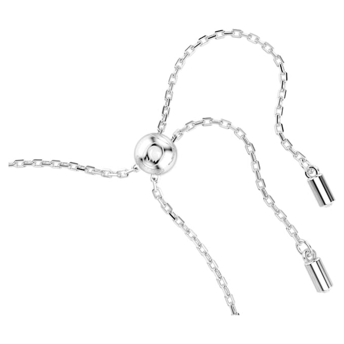 Bracelet Ariana Grande X Swarovski « Crystal Pearl », taille ronde, blanc, plaqué rhodium Bracelet Ariana Grande X Swarovski « Crystal Pearl », taille ronde, blanc, plaqué rhodium