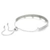 Bracelet Ariana Grande X Swarovski « Crystal Pearl », taille ronde, blanc, plaqué rhodium Bracelet Ariana Grande X Swarovski « Crystal Pearl », taille ronde, blanc, plaqué rhodium