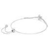 Bracelet Ariana Grande X Swarovski : tailles variées, fleur, multicolore, plaqué rhodium