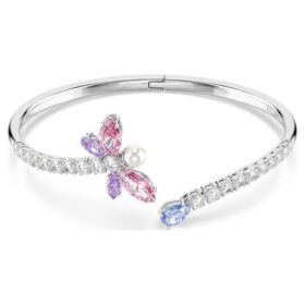 Bracelet Ariana Grande X Swarovski, tailles variées, libellule, multicolore, plaqué rhodium Bracelet Ariana Grande X Swarovski, tailles variées, libellule, multicolore, plaqué rhodium