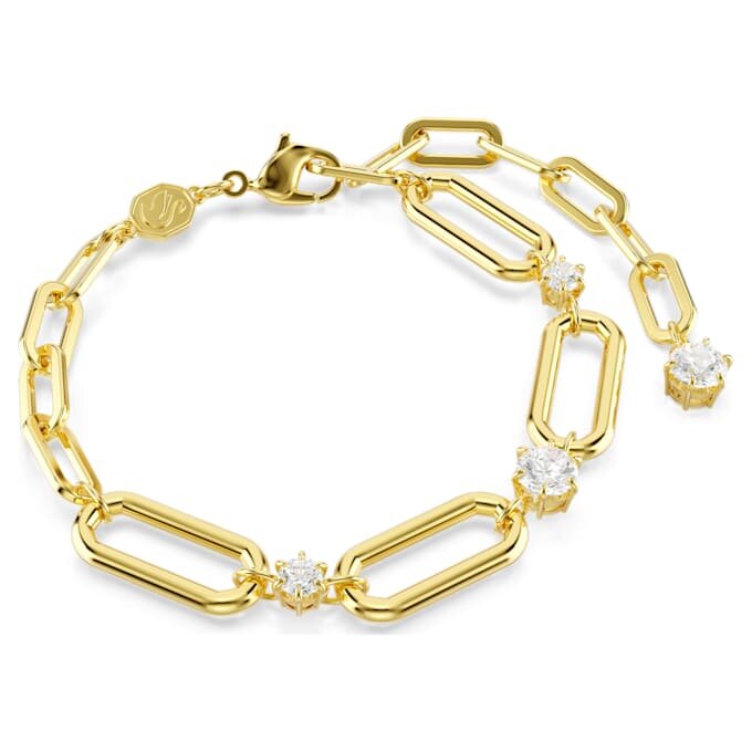 Bracelet Constella blanc, plaqué or Bracelet Constella blanc, plaqué or