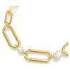 Bracelet Constella blanc, plaqué or Bracelet Constella blanc, plaqué or