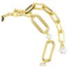 Bracelet Constella blanc, plaqué or Bracelet Constella blanc, plaqué or
