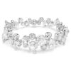 Bracelet Constella, tailles variées, blanc, plaqué rhodium Bracelet Constella, tailles variées, blanc, plaqué rhodium