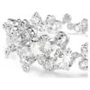 Bracelet Constella, tailles variées, blanc, plaqué rhodium Bracelet Constella, tailles variées, blanc, plaqué rhodium