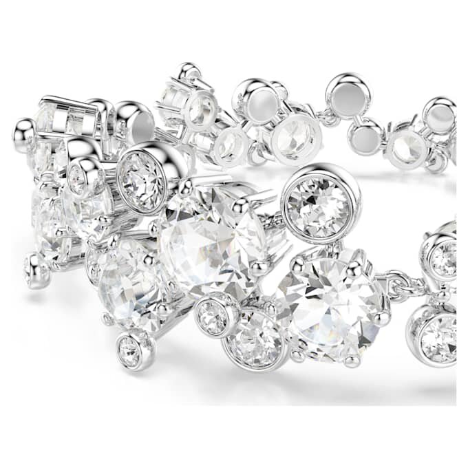 Bracelet Constella, tailles variées, blanc, plaqué rhodium Bracelet Constella, tailles variées, blanc, plaqué rhodium