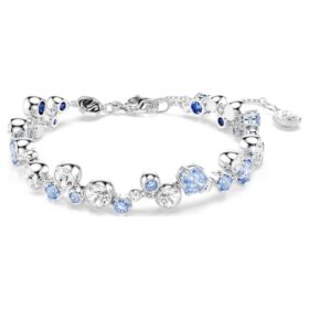 Bracelet Constella à tailles variées, bleu, plaqué rhodium Bracelet Constella à tailles variées, bleu, plaqué rhodium
