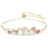 Bracelet Constella, tailles variées, multicolore, plaqué or Bracelet Constella, tailles variées, multicolore, plaqué or
