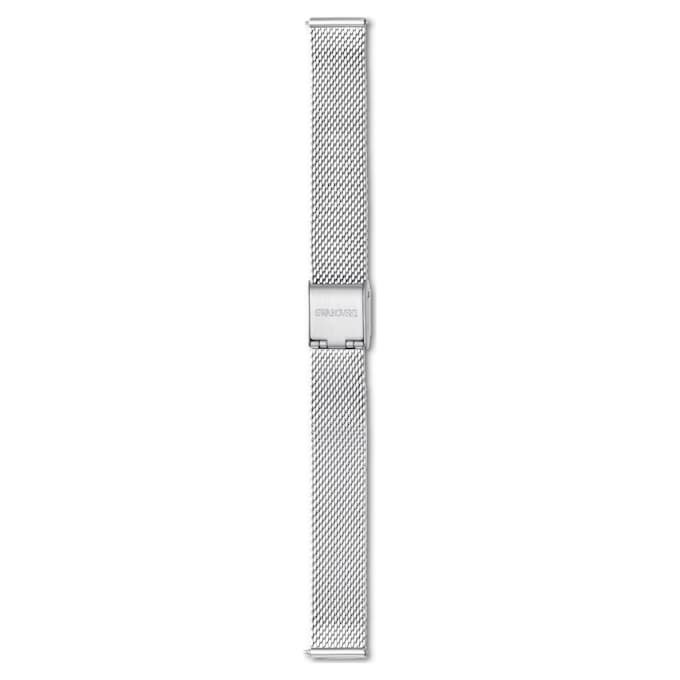 Bracelet de montre de 13 mm (0,51″) de largeur, en métal, couleur argentée, acier inoxydable Bracelet de montre de 13 mm (0,51″) de largeur, en métal, couleur argentée, acier inoxydable