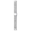 Bracelet de montre de 13 mm (0,51″) de largeur, en métal, couleur argentée, acier inoxydable Bracelet de montre de 13 mm (0,51″) de largeur, en métal, couleur argentée, acier inoxydable