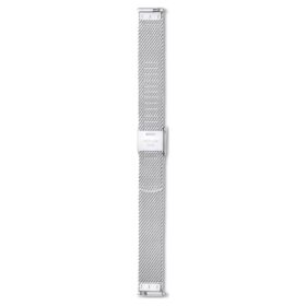 Bracelet de montre de 13 mm (0,51″) de largeur, en métal, couleur argentée, acier inoxydable Bracelet de montre de 13 mm (0,51″) de largeur, en métal, couleur argentée, acier inoxydable