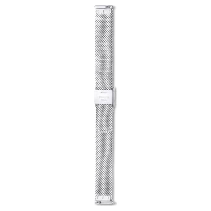 Bracelet de montre de 13 mm (0,51″) de largeur, en métal, couleur argentée, acier inoxydable Bracelet de montre de 13 mm (0,51″) de largeur, en métal, couleur argentée, acier inoxydable