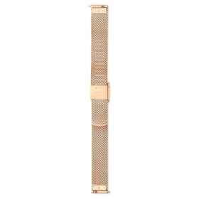 Bracelet de montre de 13 mm (0,51″) de largeur, en métal, couleur or rose, finition or rose Bracelet de montre de 13 mm (0,51″) de largeur, en métal, couleur or rose, finition or rose
