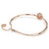 Bracelet Dextera à coupe ronde, blanc, plaqué or rose Bracelet Dextera à coupe ronde, blanc, plaqué or rose